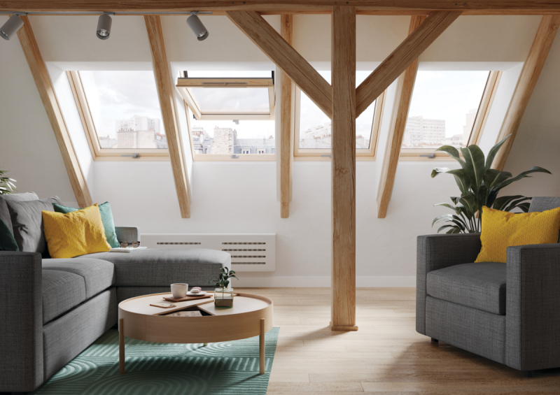 Wymiary okien dachowych