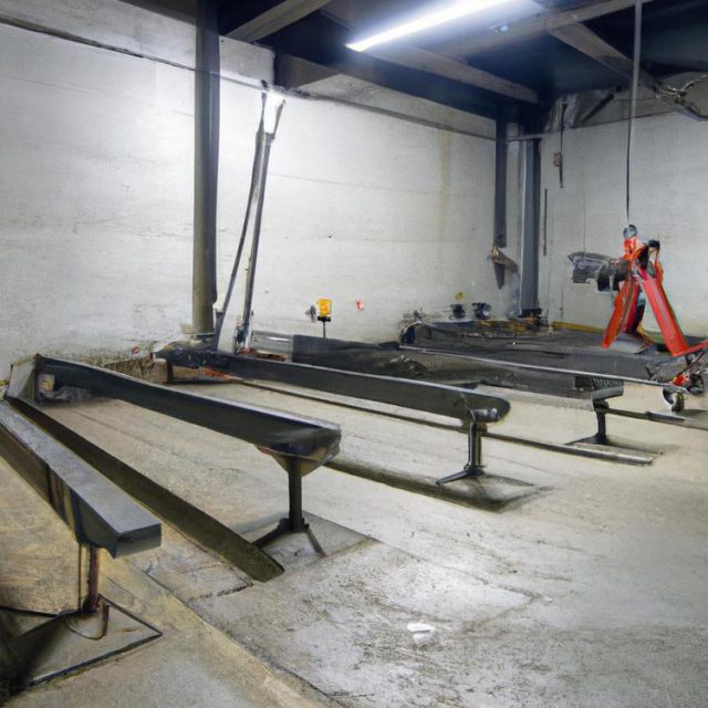 ile metrów od granicy można postawić garaż blaszany